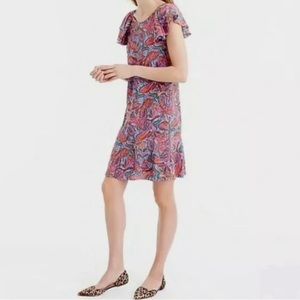EUC J CREW | Paisley dress